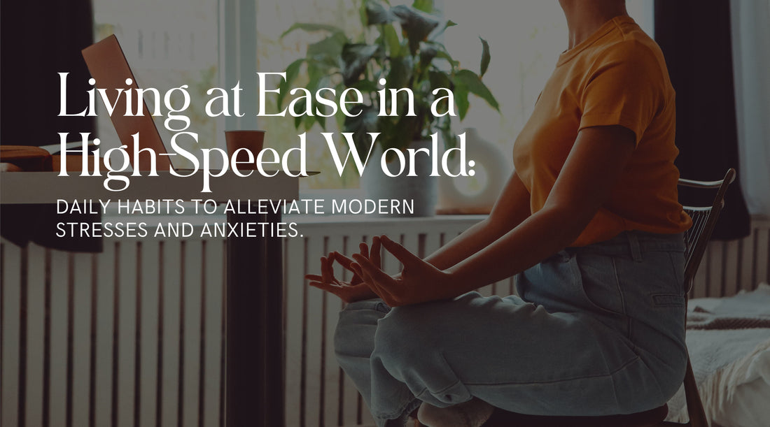 Living at Ease in a High-Speed World: Daily Habits to Alleviate Modern Stresses and Anxieties