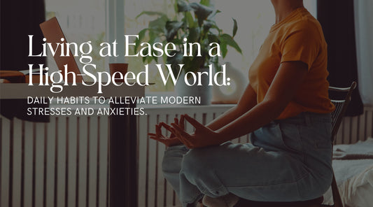 Living at Ease in a High-Speed World: Daily Habits to Alleviate Modern Stresses and Anxieties