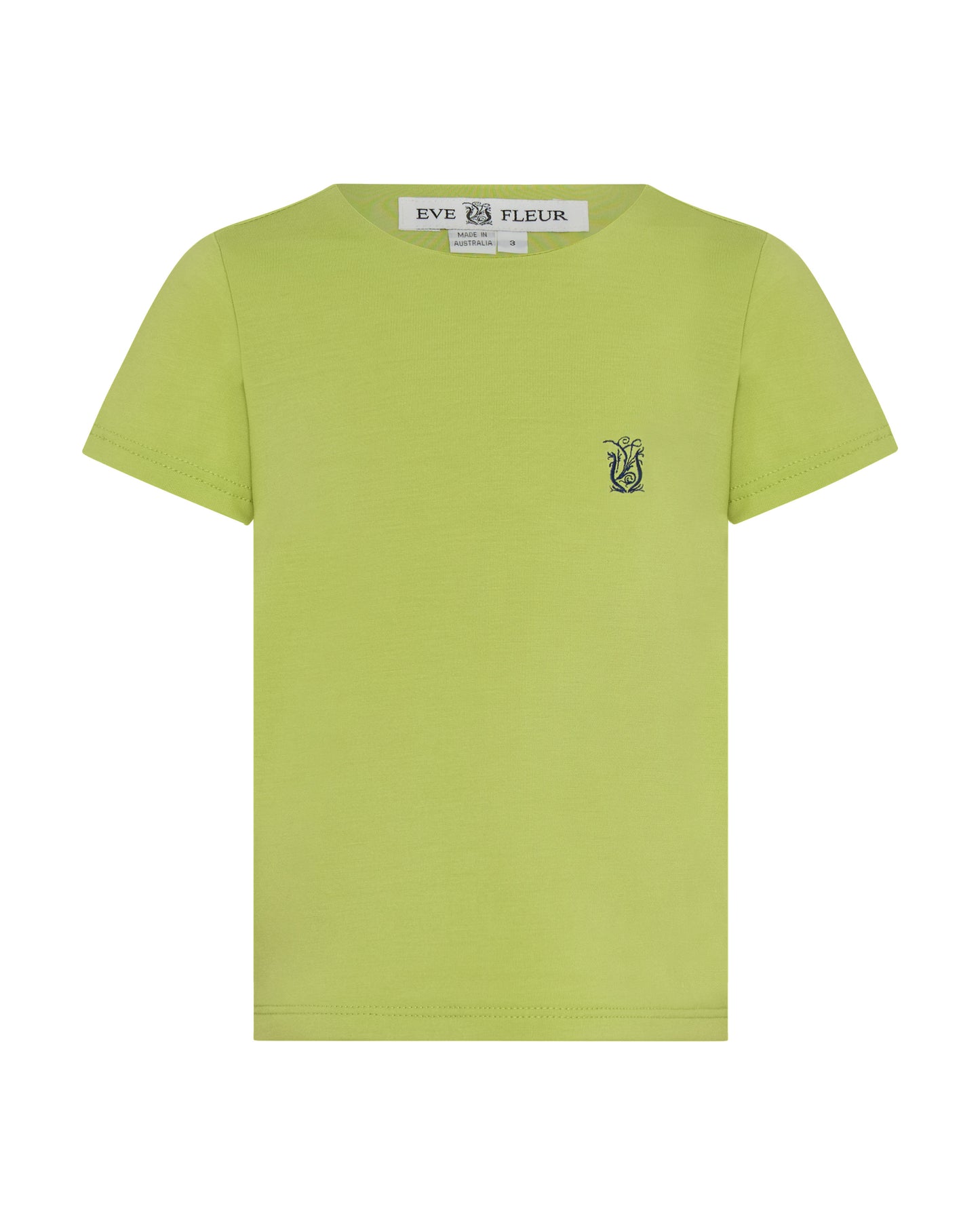 Eve Fleur - EMF Shielding Kids Tee Shirt - Lime