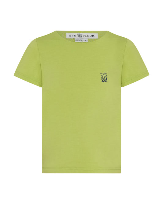 Eve Fleur - EMF Shielding Kids Tee Shirt - Lime
