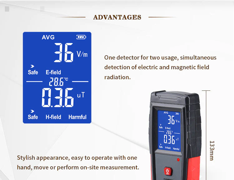 OEM EMF Meter Frequency Tester - Schild