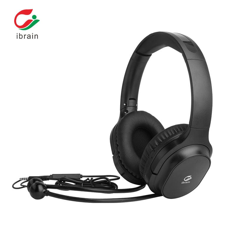 iBrain Air Tube Over Ear Headphones | FC08