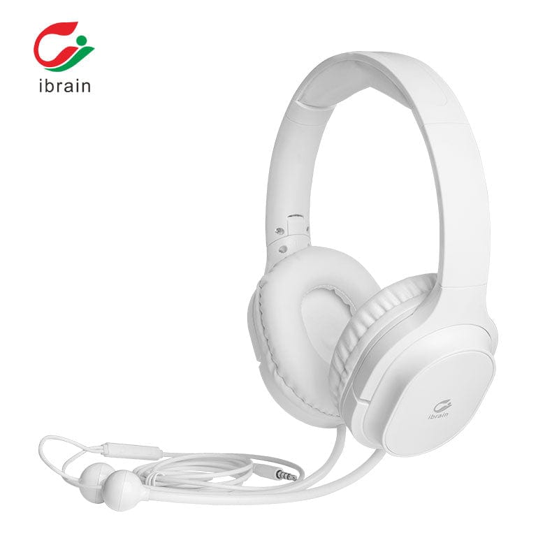 iBrain Air Tube Over Ear Headphones | FC08