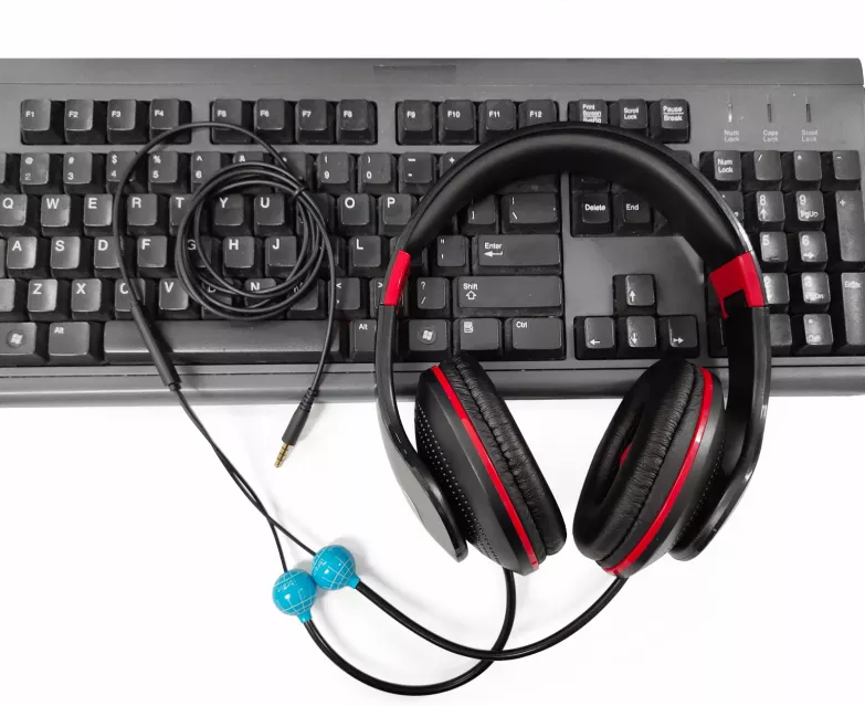 ibrain Wired EMF Protection Air Tube Headset - Schild