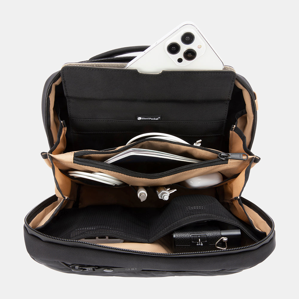 SLNT E3 Faraday Crossbody Organizer Bag - Schild