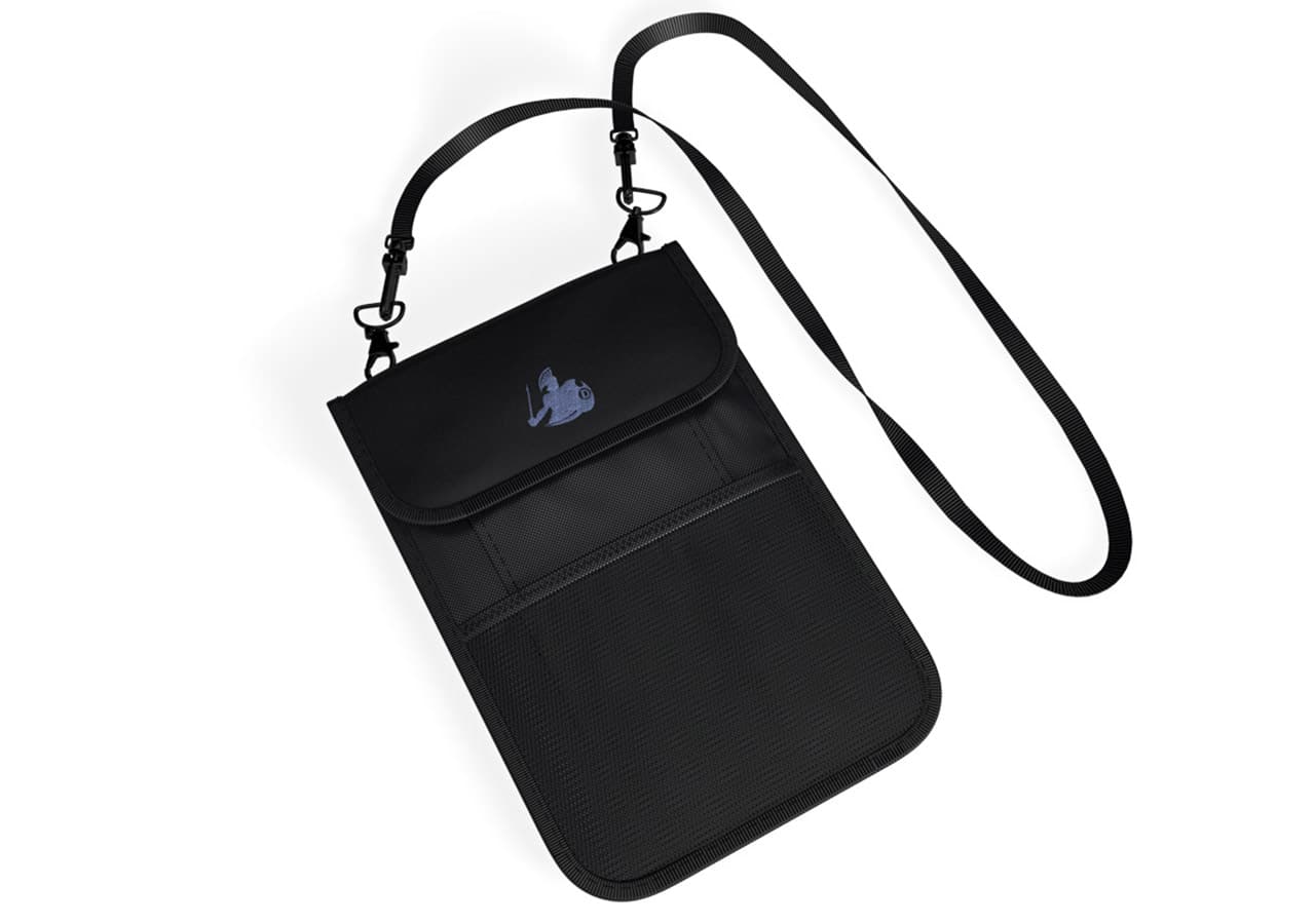 DefenderShield ConcealShield Cell Phone Faraday Travel Bag – EMF + RFID Blocking Privacy Pouch - Schild