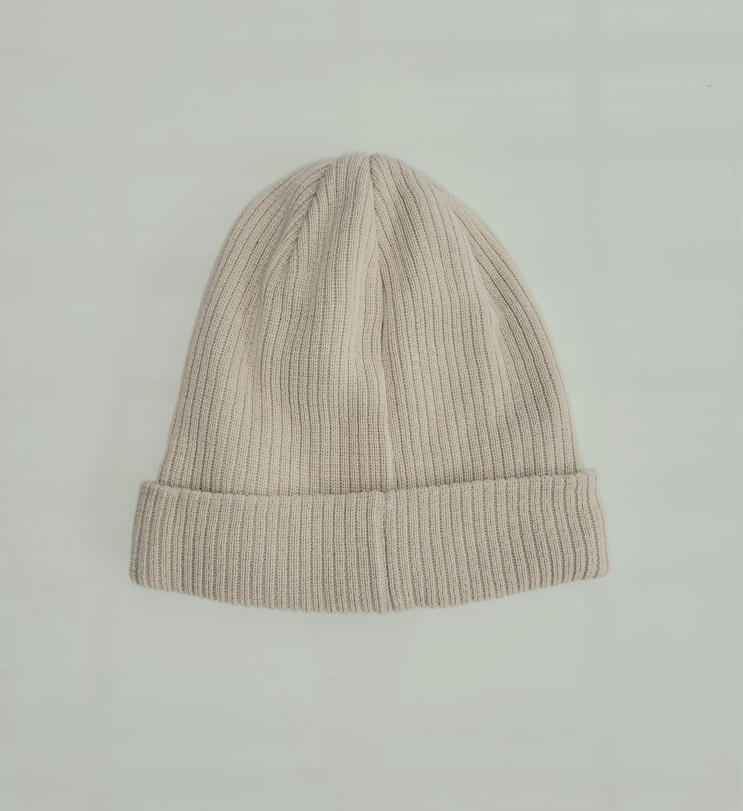 Eve Fleur - EMF Shielding Organic Knitted Beanie - Beige - Schild