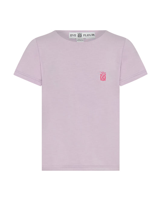 Eve Fleur - EMF Shielding Kids Tee Shirt - Lilac