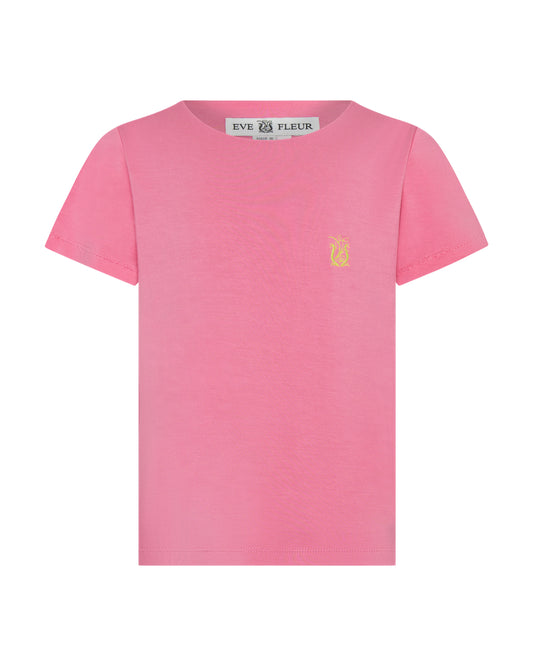 Eve Fleur - EMF Shielding Kids Tee Shirt - Pink