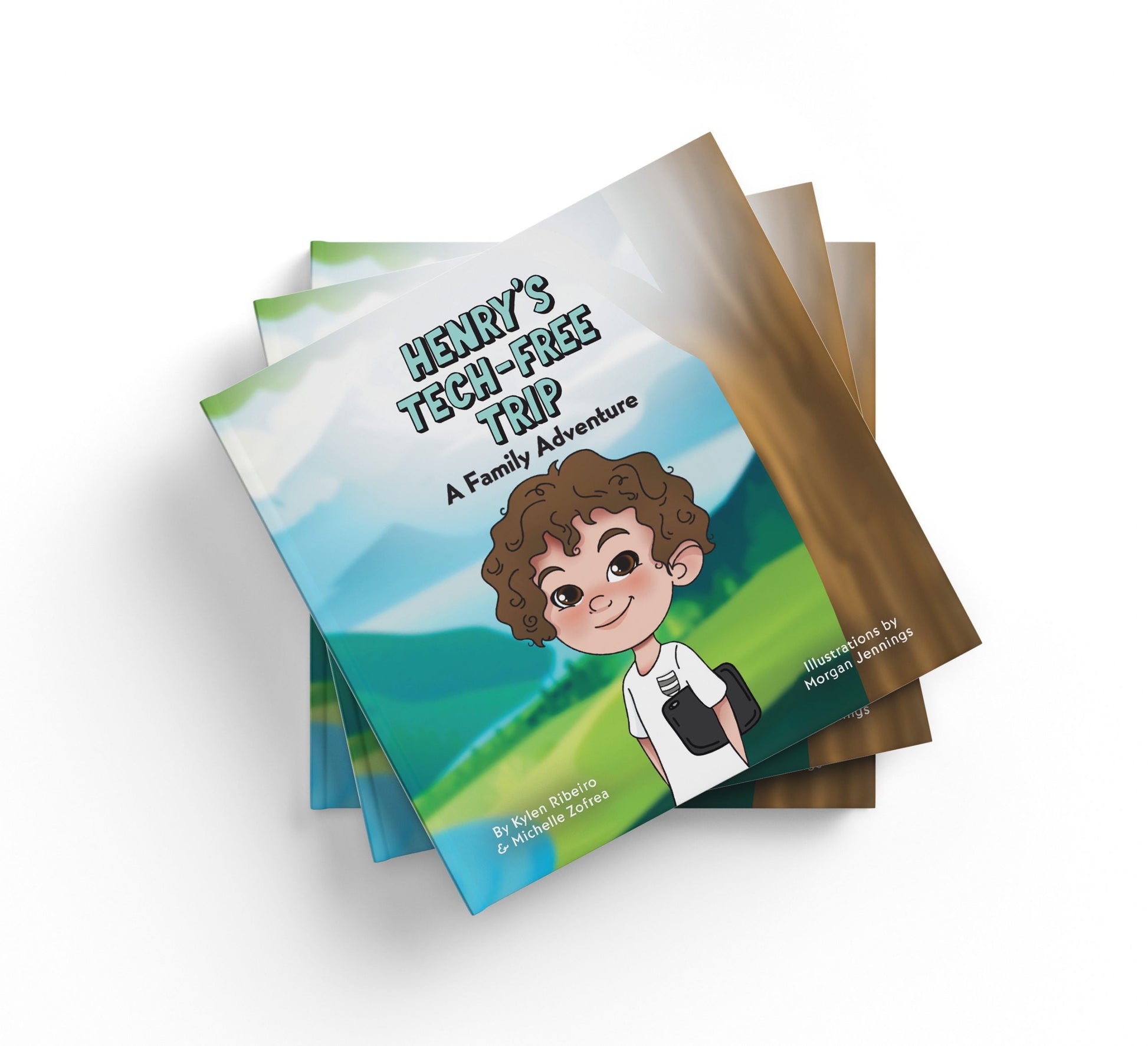 Henry’s Tech Free Trip – Children’s Book - Schild