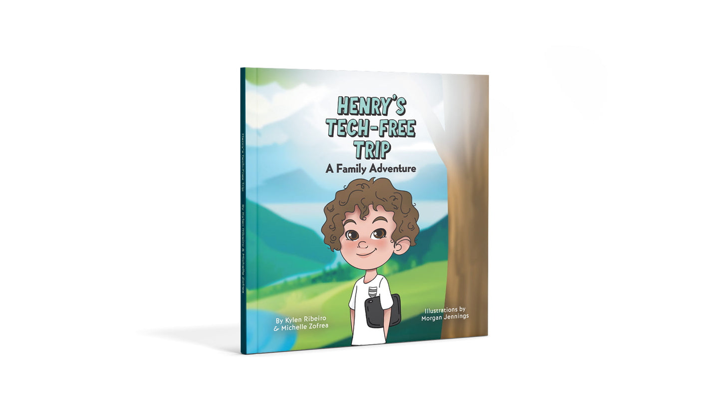 Henry’s Tech Free Trip – Children’s Book - Schild