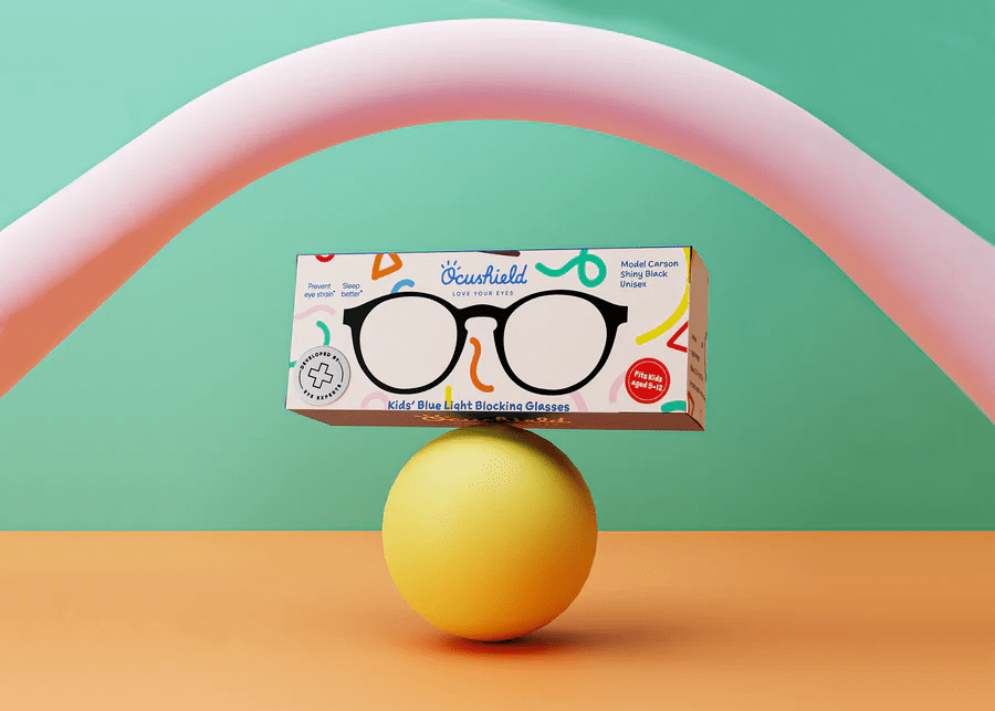 Ocushield - Anti Blue Light Kids Unisex Glasses & UV Filtering Technology - Kids Size