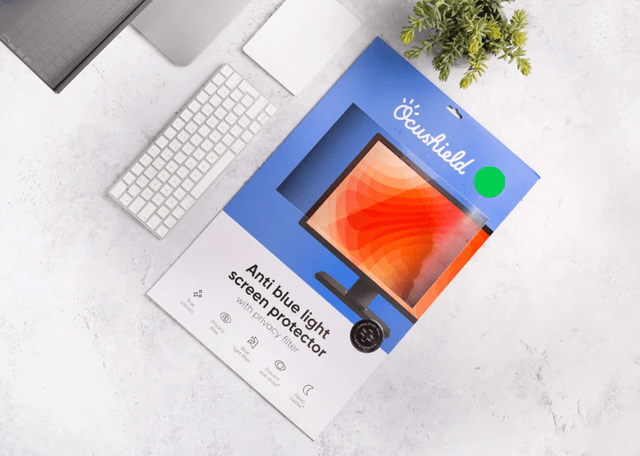 Ocushield - Anti Blue Light Screen Protector For Laptops, Monitors and PCs with privacy filter