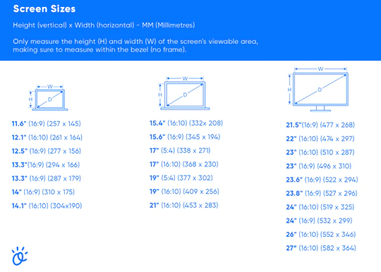 Ocushield - Anti Blue Light Screen Protector For Laptops, Monitors and PCs with privacy filter