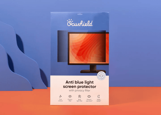 Ocushield - Anti Blue Light Screen Protector For Laptops, Monitors and PCs with privacy filter