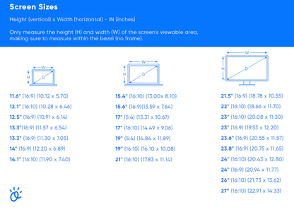 Ocushield - Anti Blue Light Screen Protector For Laptops, Monitors and PCs with privacy filter