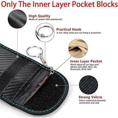 Aus Security Products - Water-resistant RF Blocking Key Fob Faraday Pouch
