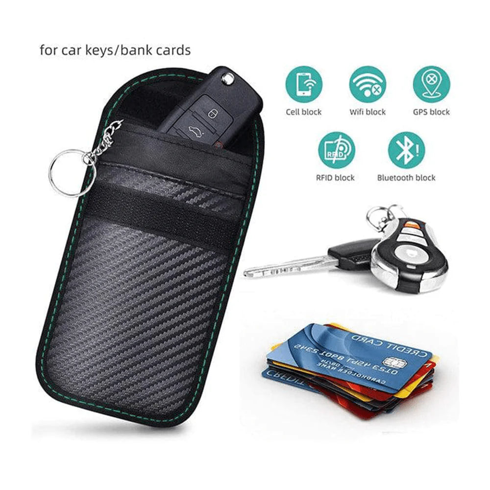 Aus Security Products - Water-resistant RF Blocking Key Fob Faraday Pouch