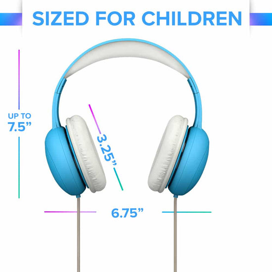 Defender Shield EMF Radiation-Free Air Tube Kids Headphones - Schild