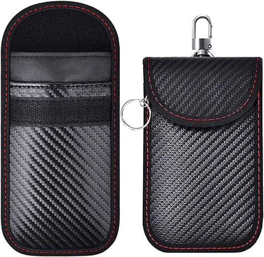 Aus Security Products - Water-resistant RF Blocking Key Fob Faraday Pouch - Schild