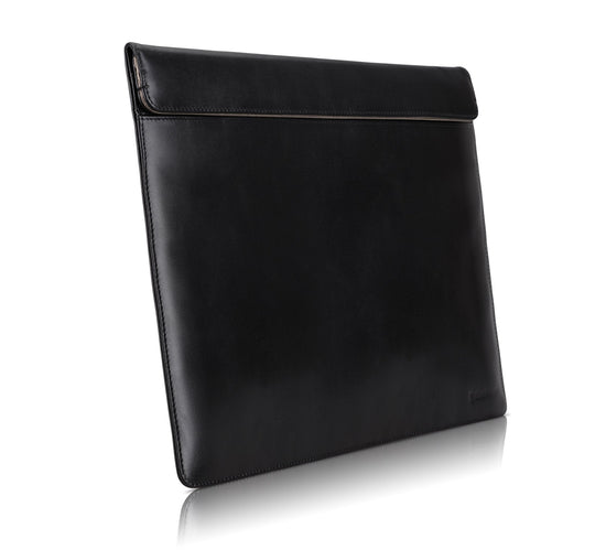 SILENT POCKET Leather Faraday Sleeve For Tablets And Laptops 15'' - Schild