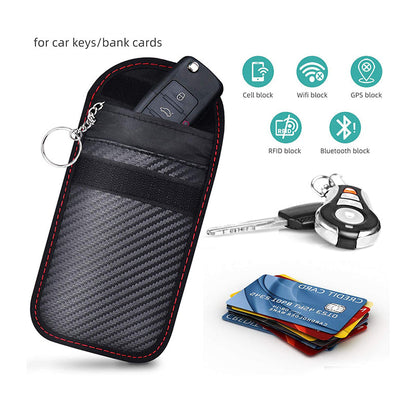 Aus Security Products - Water-resistant RF Blocking Key Fob Faraday Pouch - Schild