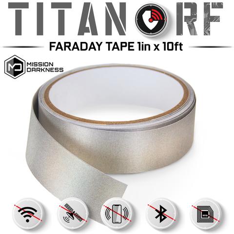 MISSION DARKNESS™ TITANRF TITANRF FARADAY TAPE - Schild