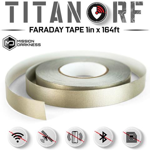 MISSION DARKNESS™ TITANRF TITANRF FARADAY TAPE - Schild