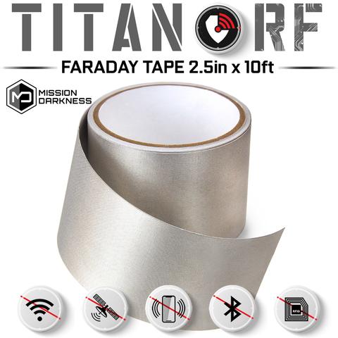 MISSION DARKNESS™ TITANRF TITANRF FARADAY TAPE - Schild