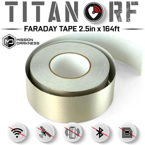 MISSION DARKNESS™ TITANRF TITANRF FARADAY TAPE - Schild