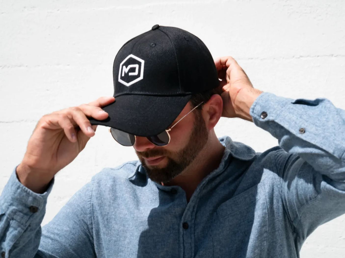 EMF BLACKOUT BASEBALL STYLE CAP - Schild