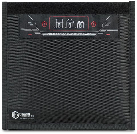 MISSION DARKNESS FARADAY BAG FOR PHONES NON WINDOW - Schild