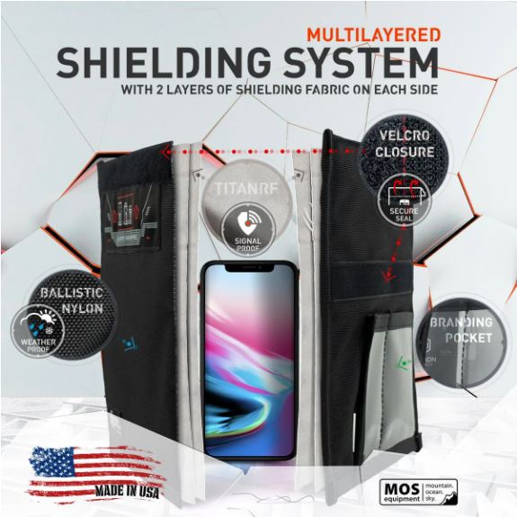 MISSION DARKNESS FARADAY BAG FOR PHONES NON WINDOW - Schild