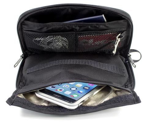 MISSION DARKNESS MOJAVE FARADAY PHONE BAG - Schild