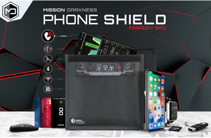 MISSION DARKNESS FARADAY BAG FOR PHONES NON WINDOW - Schild