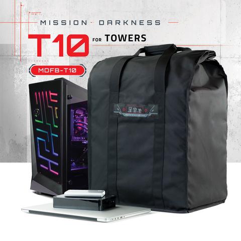 MISSION DARKNESS T10 FARADAY BAG FOR TOWERS - Schild