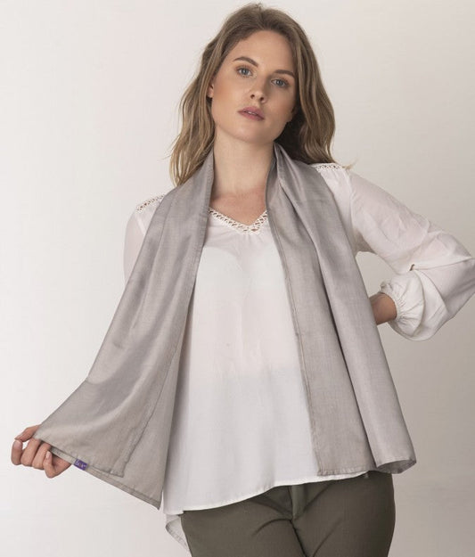 Leblok EMF Protective Scarf (Grey) - Schild