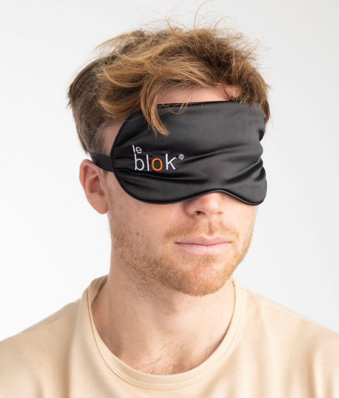 Leblok EMF Protective Eye Mask (Black) - Schild
