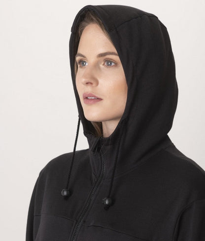Leblok EMF Protective Unisex Zipped Hoodie - Schild
