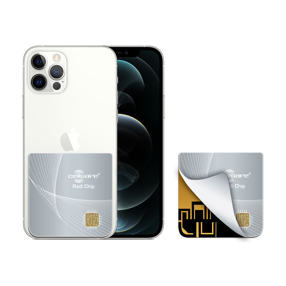 Radi-Chip for iPhones 7+, 8+, X, XS, XR, XS Max, 11 ,11 Pro Max, 12, 12 Pro, 12 Pro Max & New SE - and 13, 13 Pro and Max - Schild